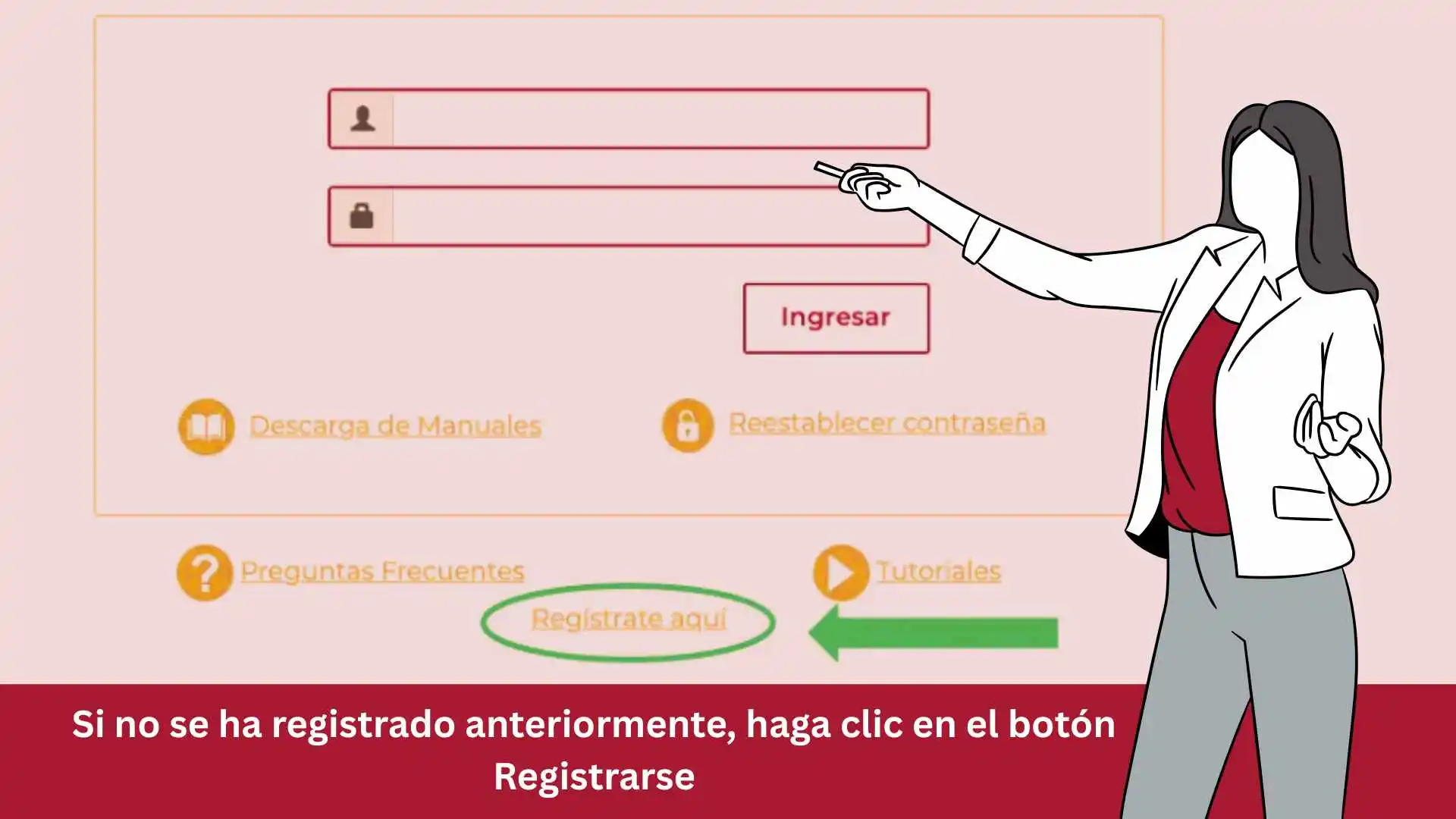 Introduzca las credenciales de inicio de sesiรณn para el portal sep fone